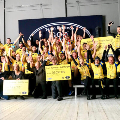 Team Rynkeby donation 2020